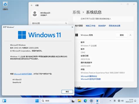 Windows 11 Insider Preview Build 22635.3209 .